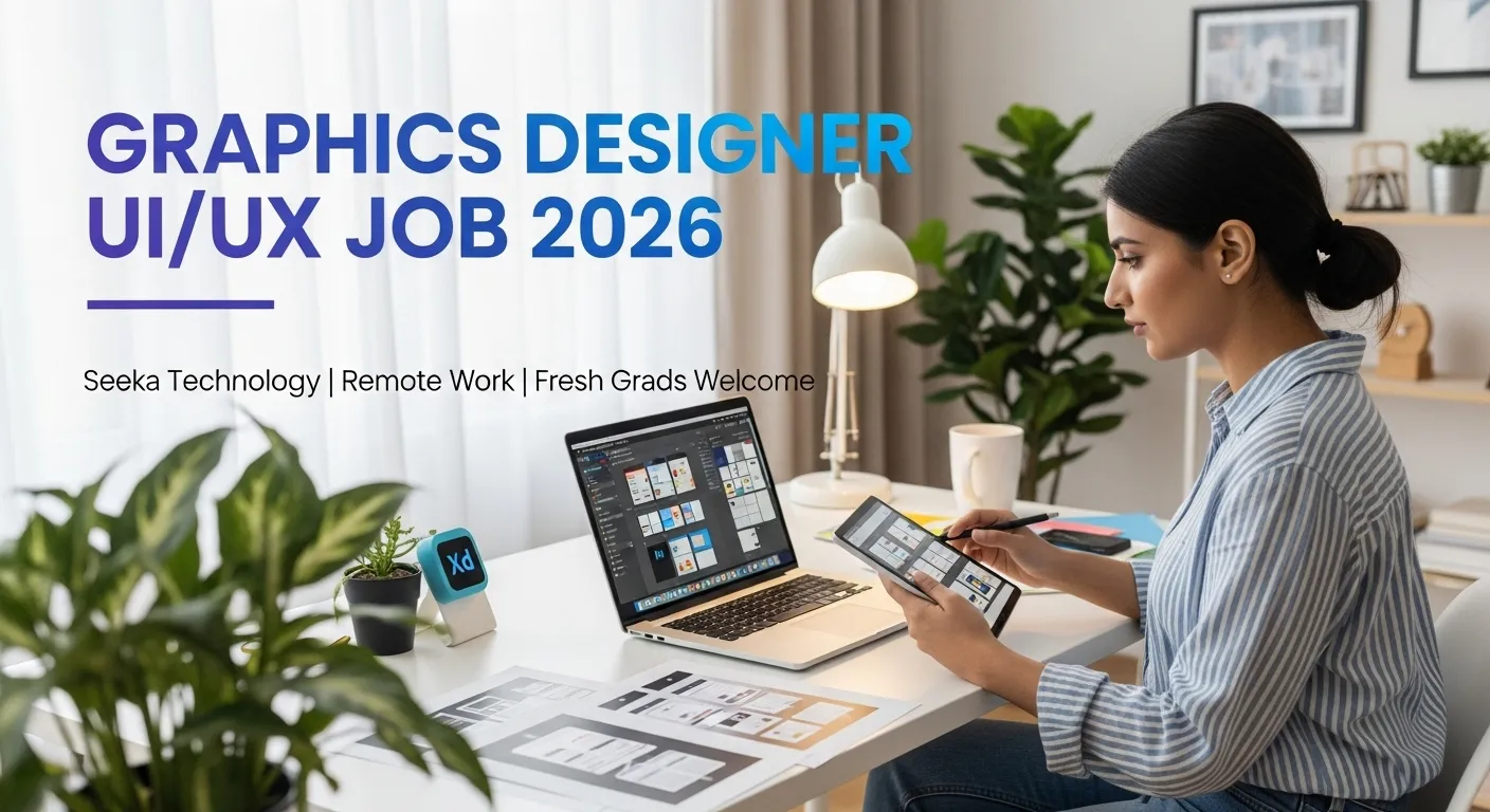 Graphics Designer UI/UX Job 2026 - Seeka Technology Remote