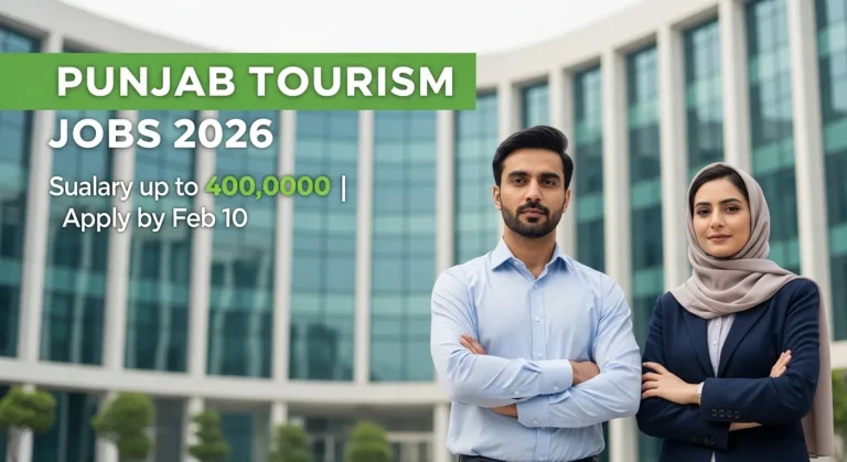 Punjab Tourism (TDCP) hiring in Lahore. Salaries up to 400,000 Rs. Intermediate to Master required. Apply via Gmail before Feb 10, 2026. Don't miss out!